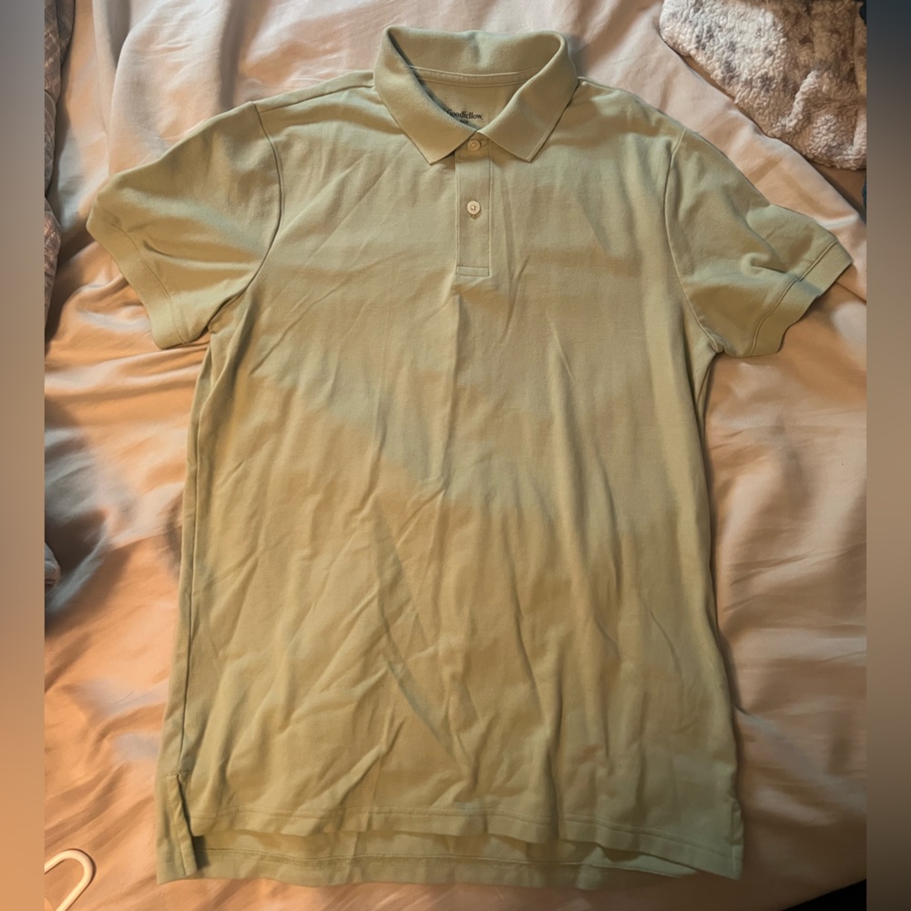 Men’s polo light green shirt